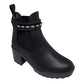 Bota Para Dama Ana Valentina 3221 Negro Ab0701