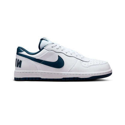 Tenis Casual Para Caballero Nike Big Low Blanco Marino Ab0701