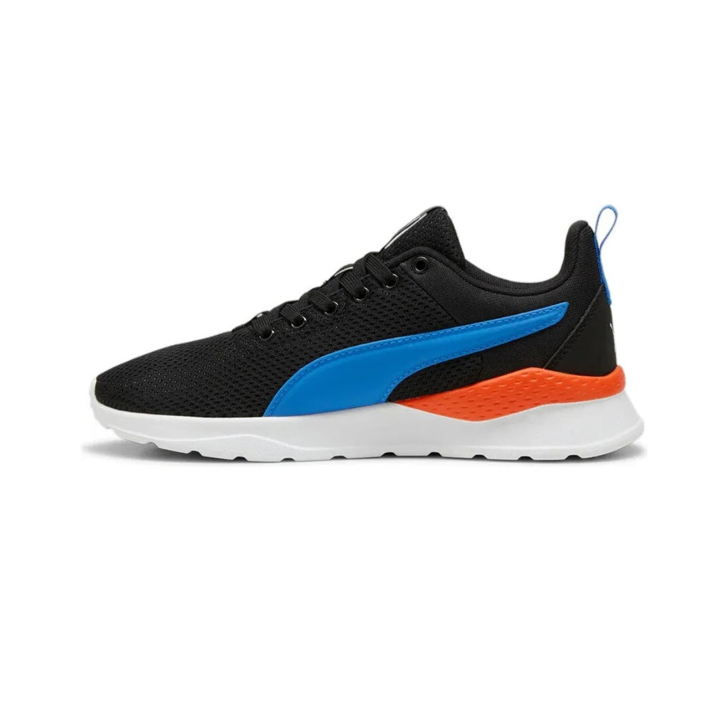 Tenis Deportivo Para Dama Puma Anzarun Lite Negro Rey Naranja Ab0701