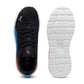 Tenis Deportivo Para Dama Puma Anzarun Lite Negro Rey Naranja Ab0701