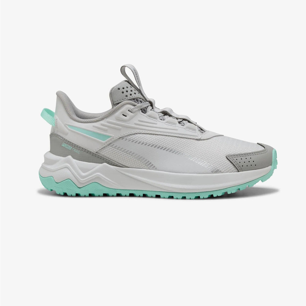 Tenis Deportivo Para Dama Puma Extend Lite Trail Gris Menta Ab0701
