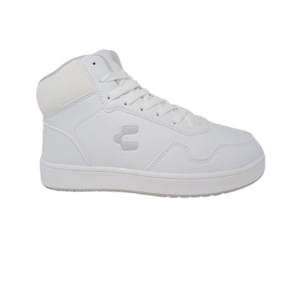 Tenis Bota Para Joven Dama Charly 38196 Blanco AB0701