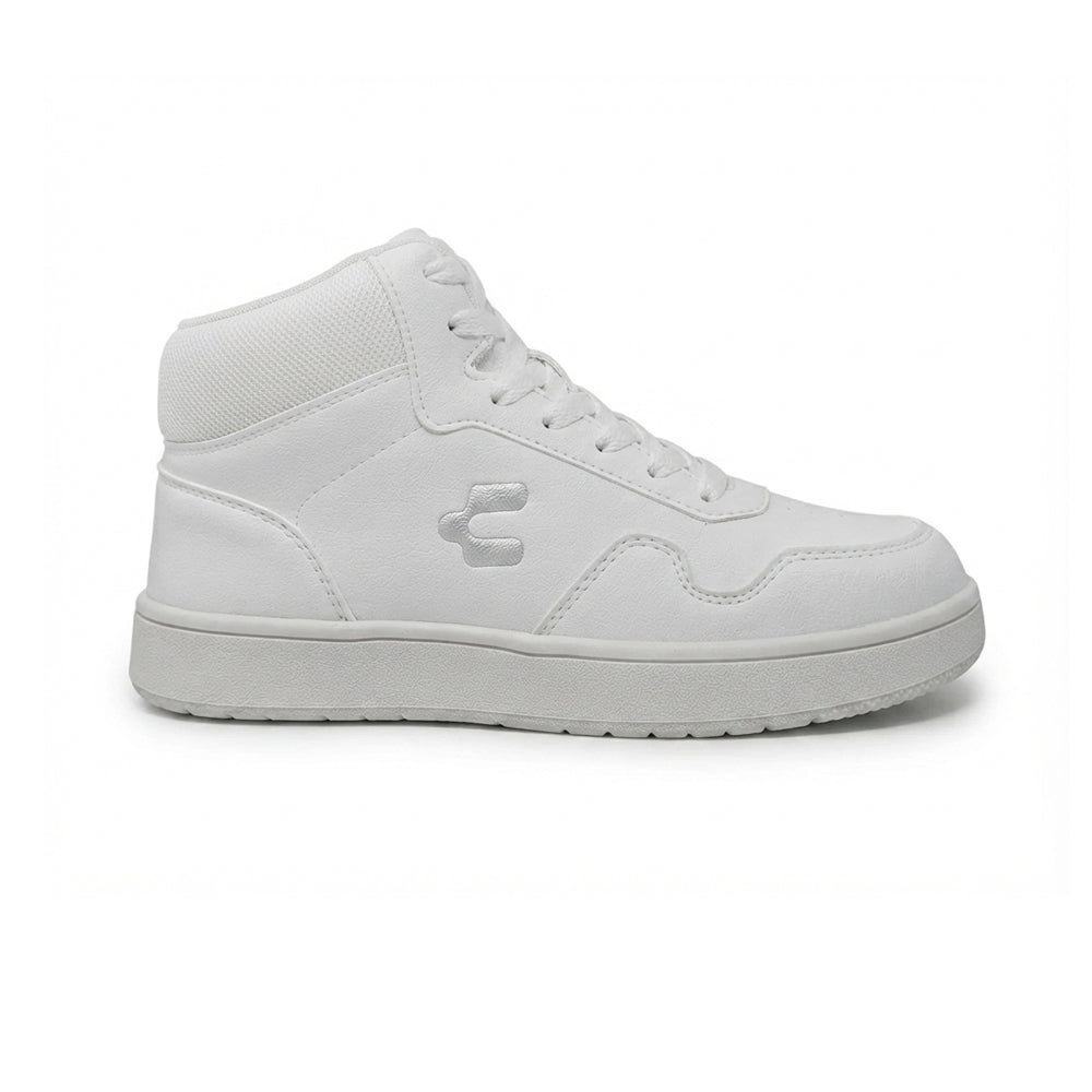 Tenis Bota Para Caballero Charly 38196 Blanco Ab0701