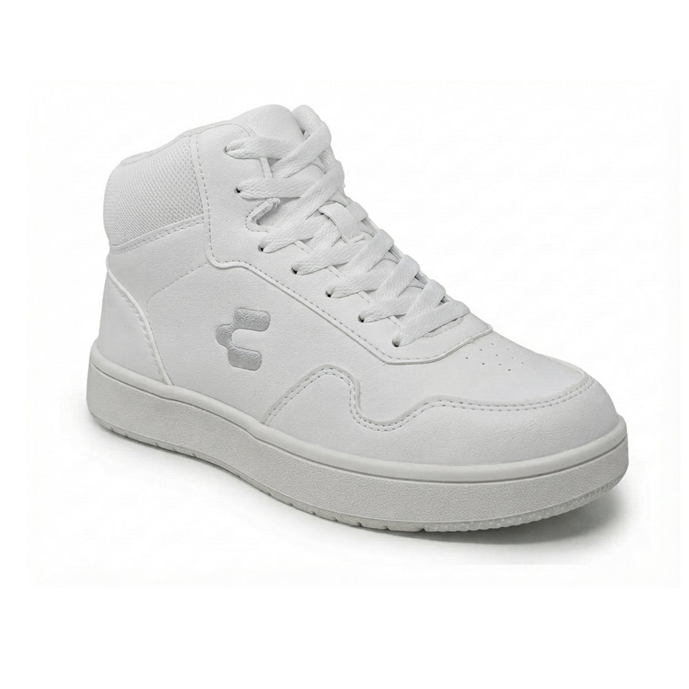Tenis Bota Para Caballero Charly 38196 Blanco Ab0701