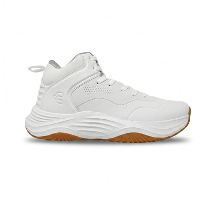 Tenis Media Bota Para Caballero Charly 38225 Blanco Ab0701