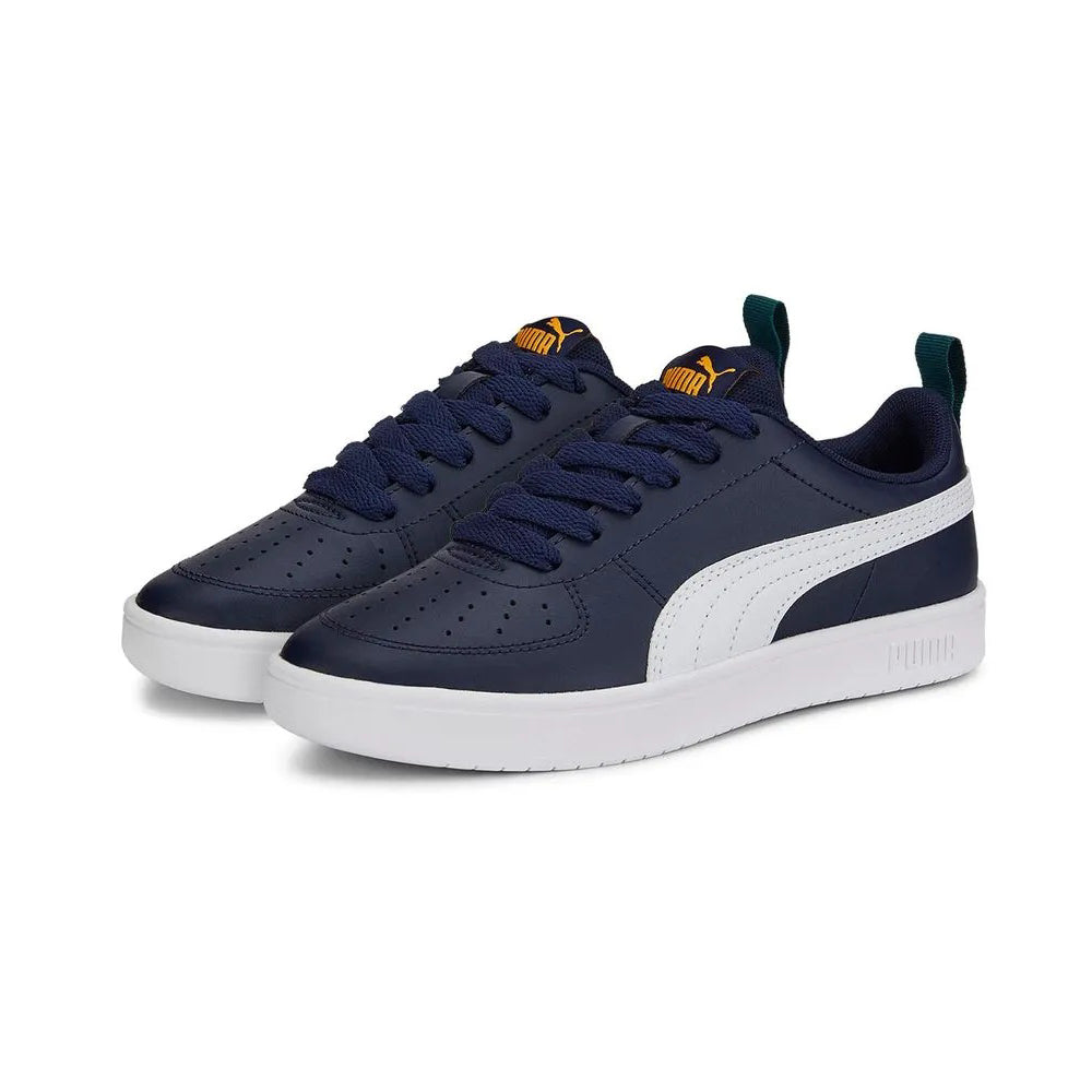 Tenis Casual Para Dama Puma Rickie Jr Marino Blanco Ab0701