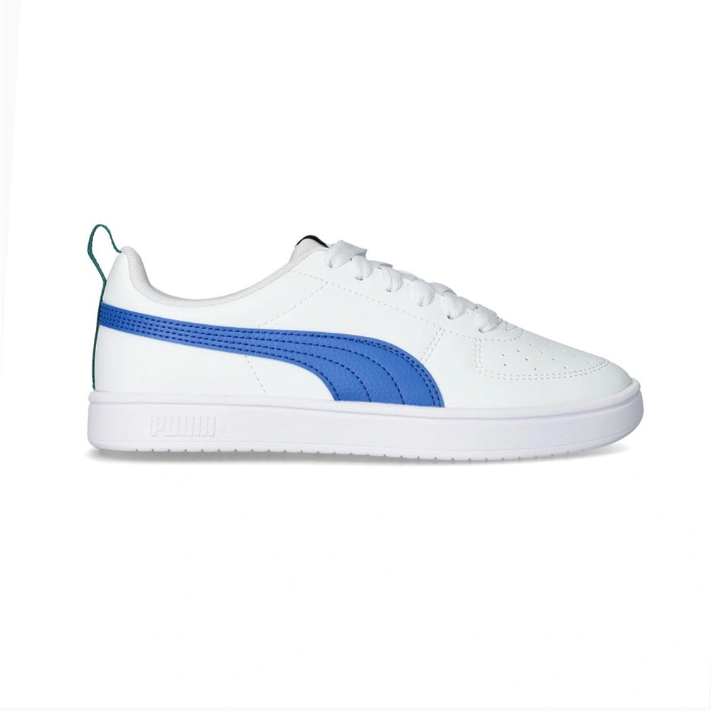 Tenis Casual Para Dama Puma Rickie Jr Blanco Azul Ab0701