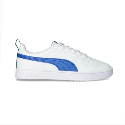 Tenis Casual Para Dama Puma Rickie Jr Blanco Azul Ab0701