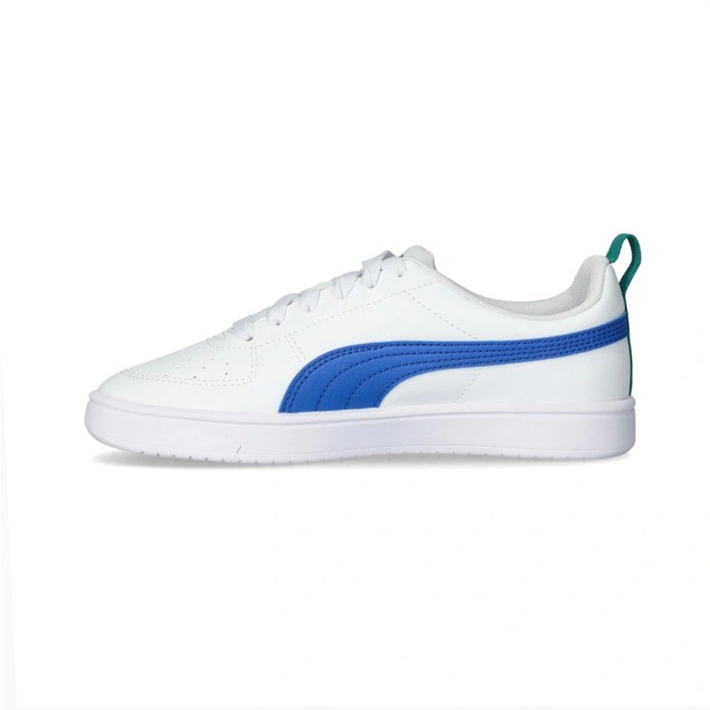 Tenis Casual Para Dama Puma Rickie Jr Blanco Azul Ab0701