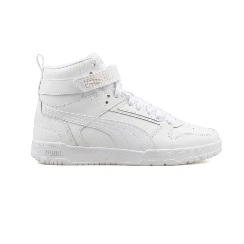 Tenis De Bota Casual Para Caballero Puma RBD Game Blanco Oro Ab0701