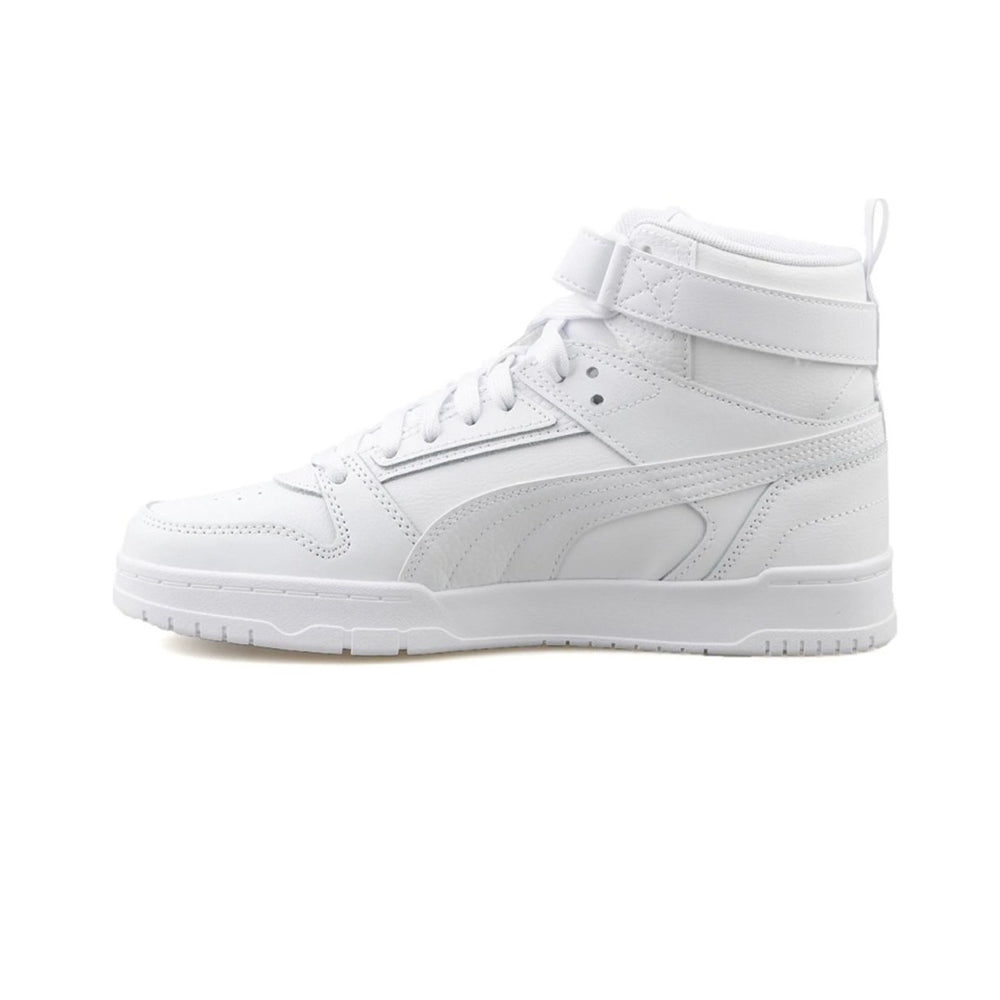 Tenis De Bota Casual Para Caballero Puma RBD Game Blanco Oro Ab0701