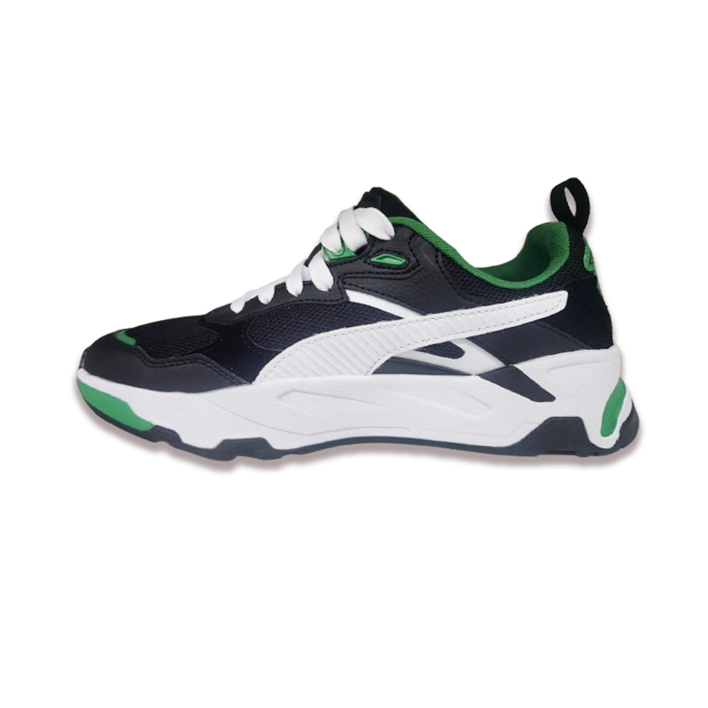 Tenis Deportivo Para Dama Puma Trinity Jr Negro Blanco Verde Ab0701
