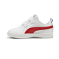 Tenis Para Niño Puma Rickie V Ps Blanco Rojo Ab0701