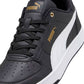 Tenis Casual Para Caballero Puma Caven Negro Blanco Ab0701