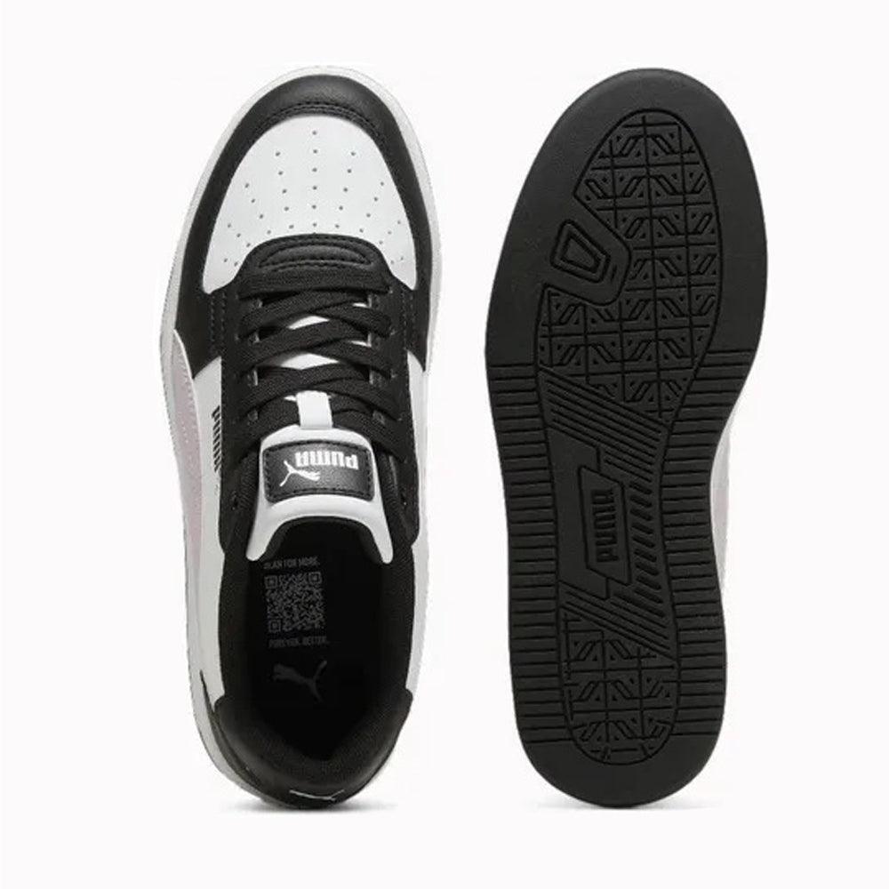 Tenis Casual Para Dama Puma Caven 20 Negro Blanco Lavanda Ab0701