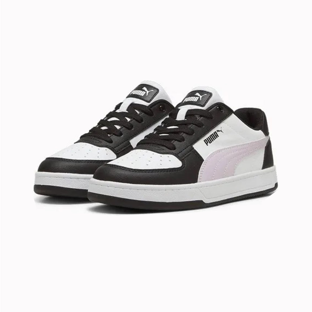 Tenis Casual Para Dama Puma Caven 20 Negro Blanco Lavanda Ab0701