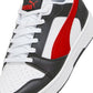 Tenis Casual Para Dama Puma Rebound V6 Low Jr Blanco Rojo Negro Ab0701