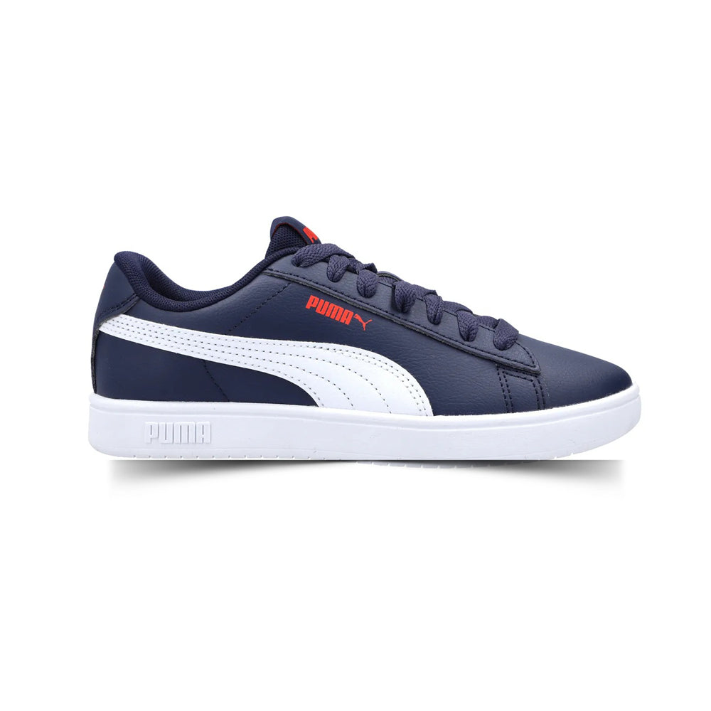 Tenis Casual Para Dama Puma Rickie Classic Marino Blanco Rojo Ab0701