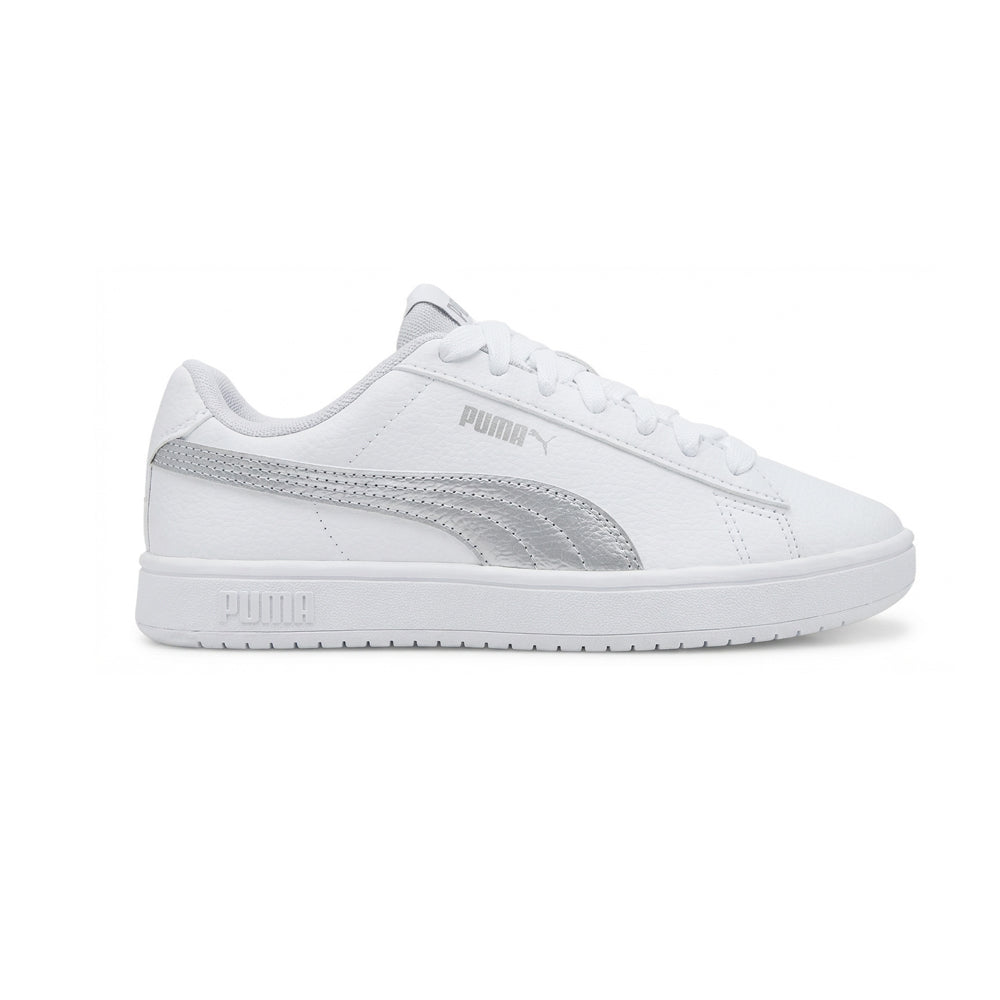 Tenis Casual Para Dama Puma Rickie Classic Jr Blanco Gris Ab0701