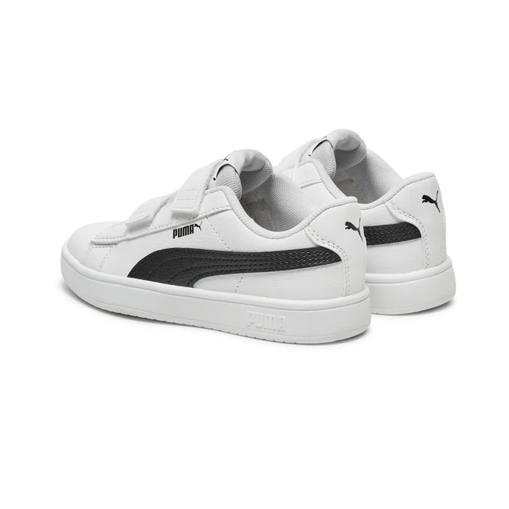 Tenis Casual Para Niño Puma Rickie Classic V PS Blanco Negro Ab0701