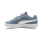 Tenis Casual Para Niño Puma Rickie Classic V PS Azul Blanco Ab0701