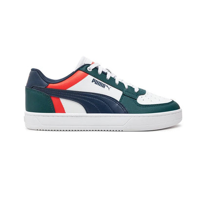 Tenis Casual Para Dama Puma Caven 2.0 Block Jr Verde Marino Blanco Ab0701