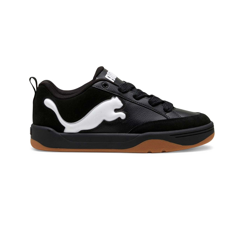 Tenis Casual Para Caballero Puma Park Lifestyle Negro Blanco Ab0701