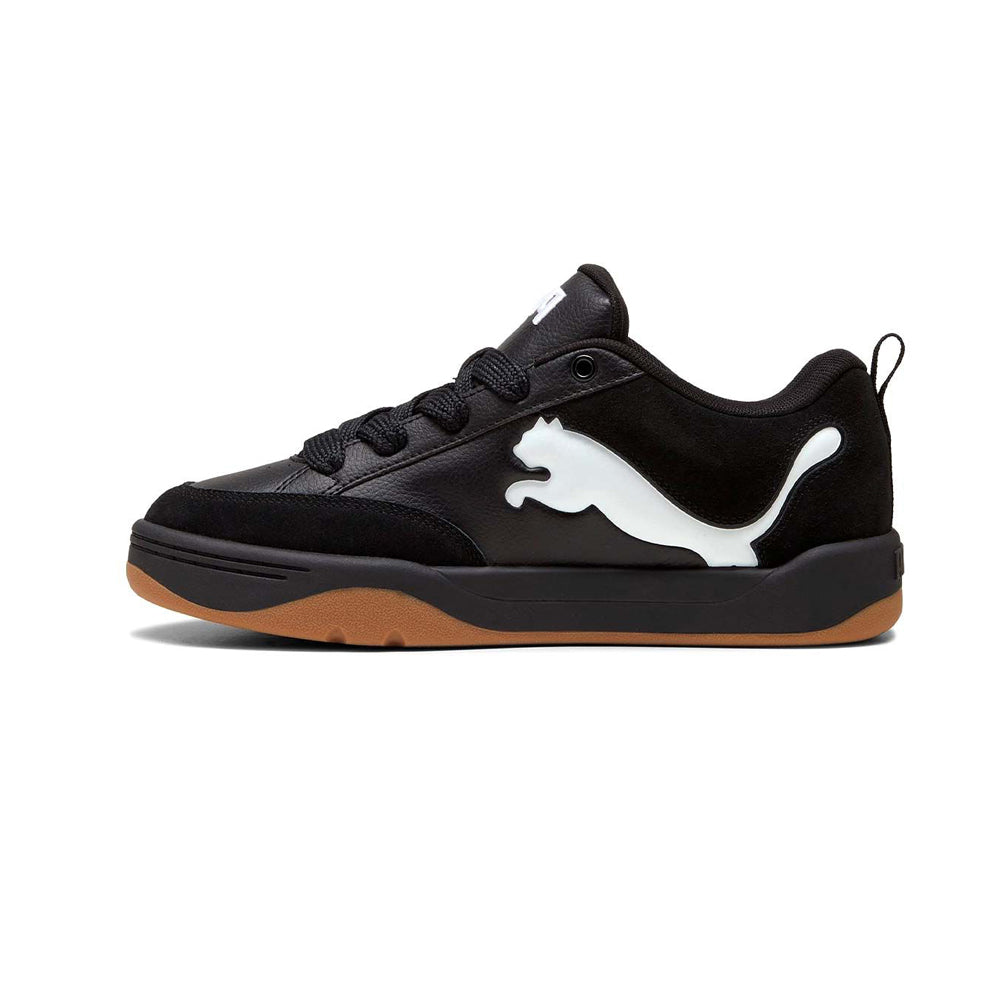 Tenis Casual Para Caballero Puma Park Lifestyle Negro Blanco Ab0701