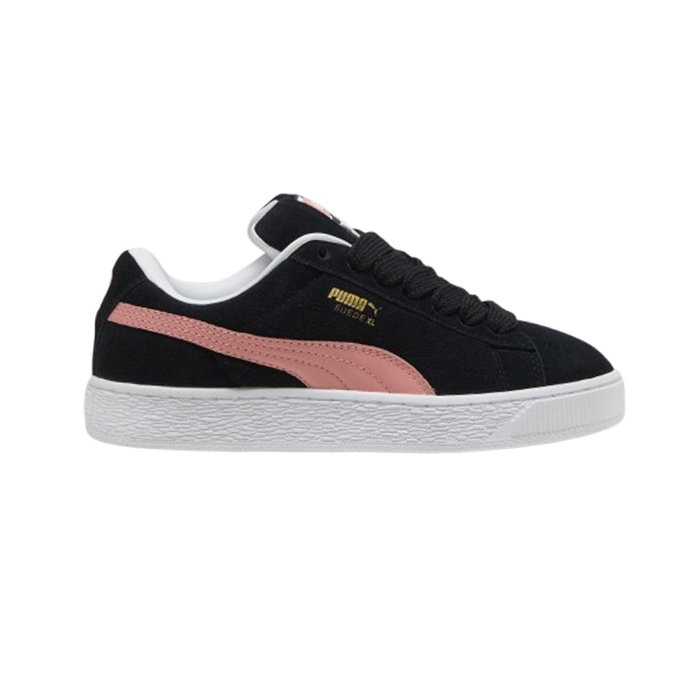 Tenis Casual Para Caballero Puma Suede XL Negro Rosa Ab0701