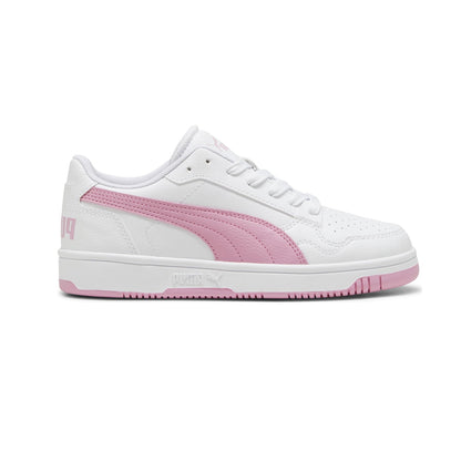Tenis Casual Para Dama Puma Reb L Jr Blanco Mauve Ab0701