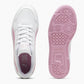 Tenis Casual Para Dama Puma Reb L Jr Blanco Mauve Ab0701