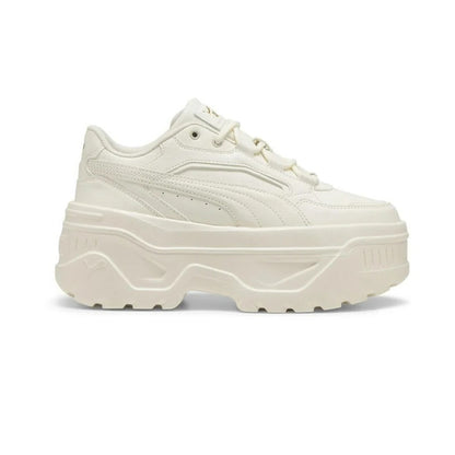 Tenis De Plataforma Para Dama Puma Karmen X TRA Marfil Ab0701