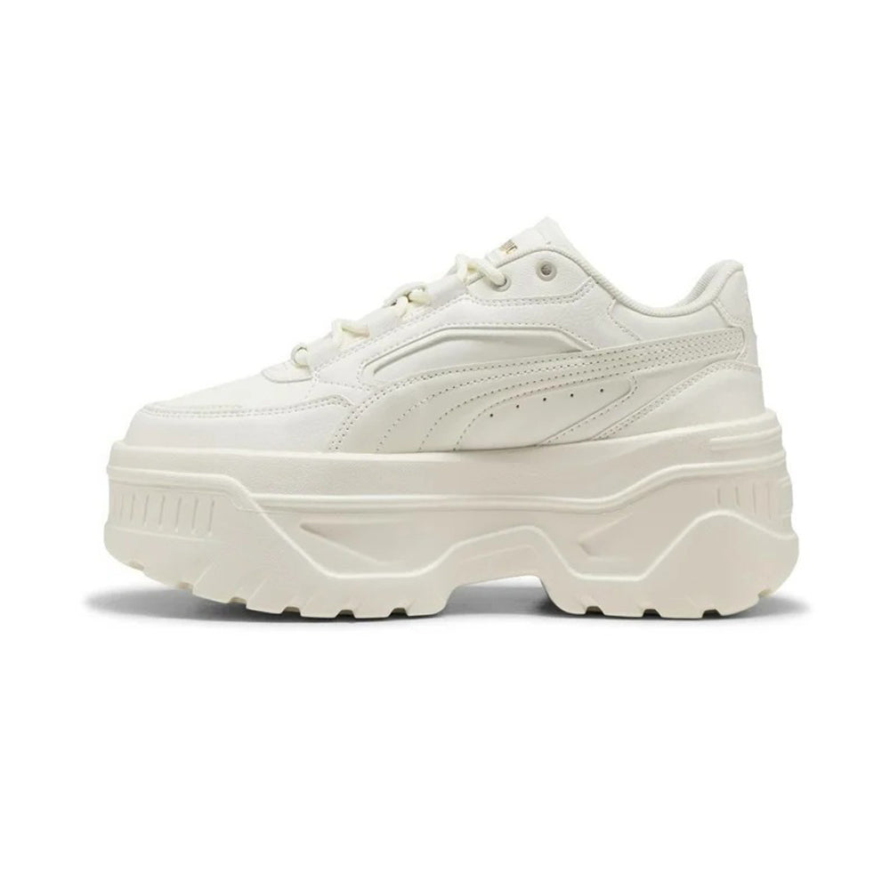 Tenis De Plataforma Para Dama Puma Karmen X TRA Marfil Ab0701