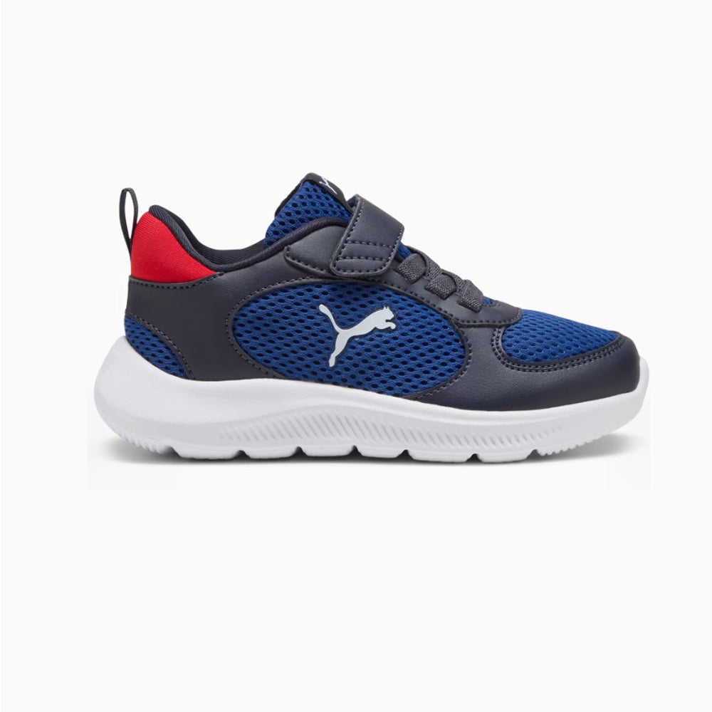 Tenis Deportivo Para Niño Puma Fun Racer 2 Marino Blanco Rey Ab0701