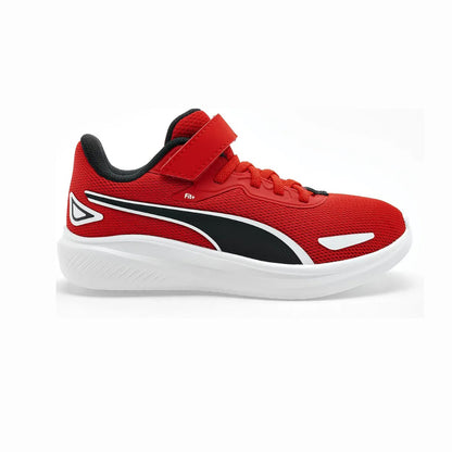 Tenis Deportivo Para Niño Puma Skyrocket AC Rojo Negro Ab0701