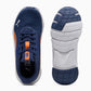Tenis Deportivo Para Dama Puma Flex Focus Lite Azul Naranja Ab0701