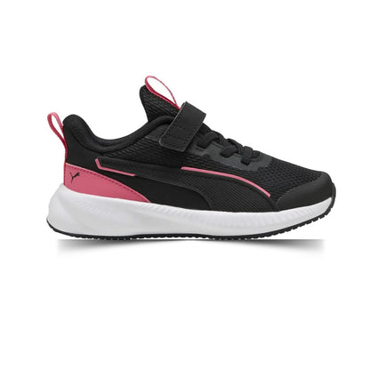 Tenis Deportivo Para Niña Puma Flyer 3 Negro Rosa Ab0701