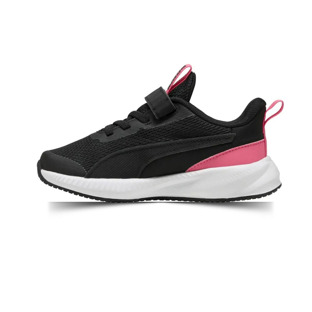 Tenis Deportivo Para Niña Puma Flyer 3 Negro Rosa Ab0701