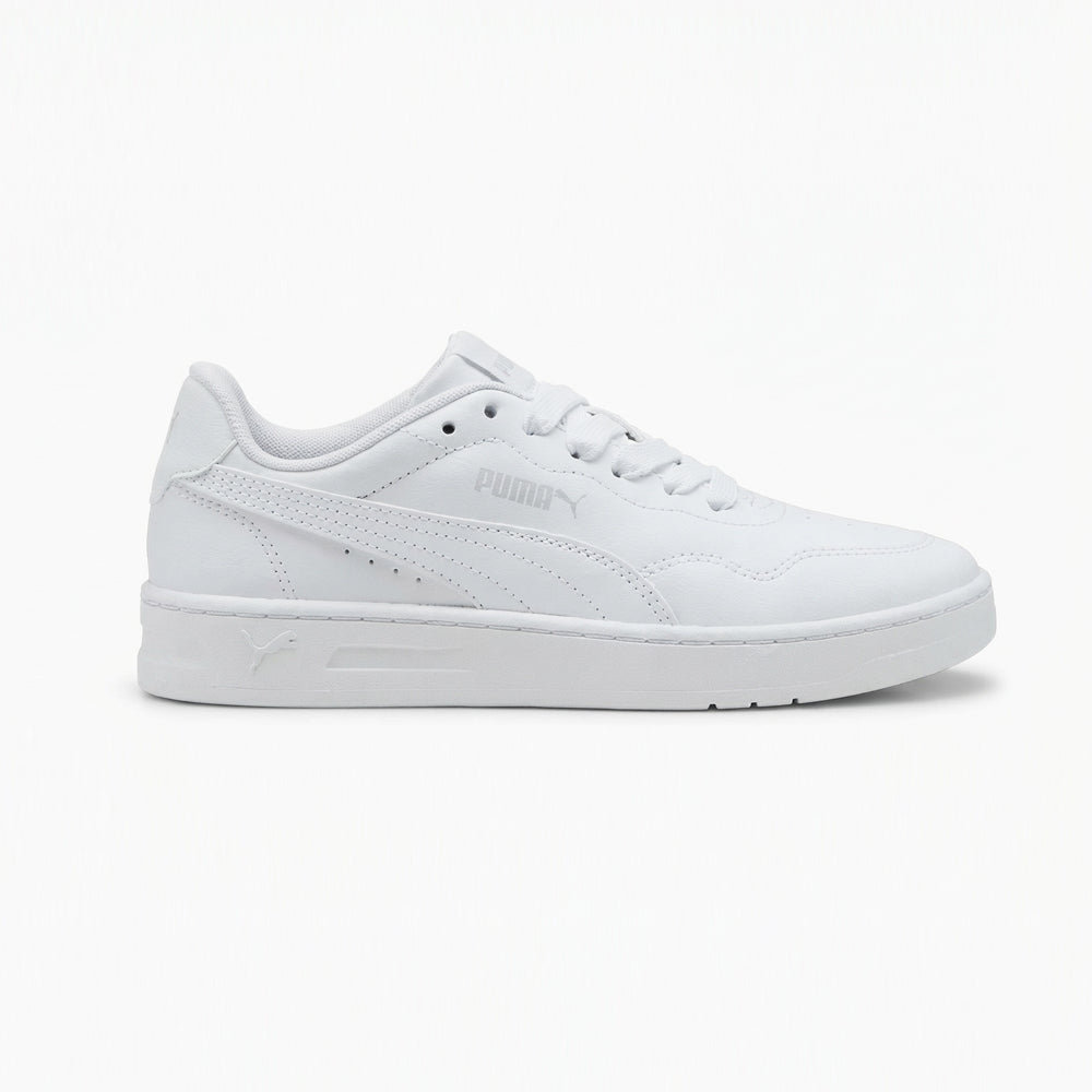 Tenis Casual Para Dama Puma Court Lally Jr Blanco Ab0701