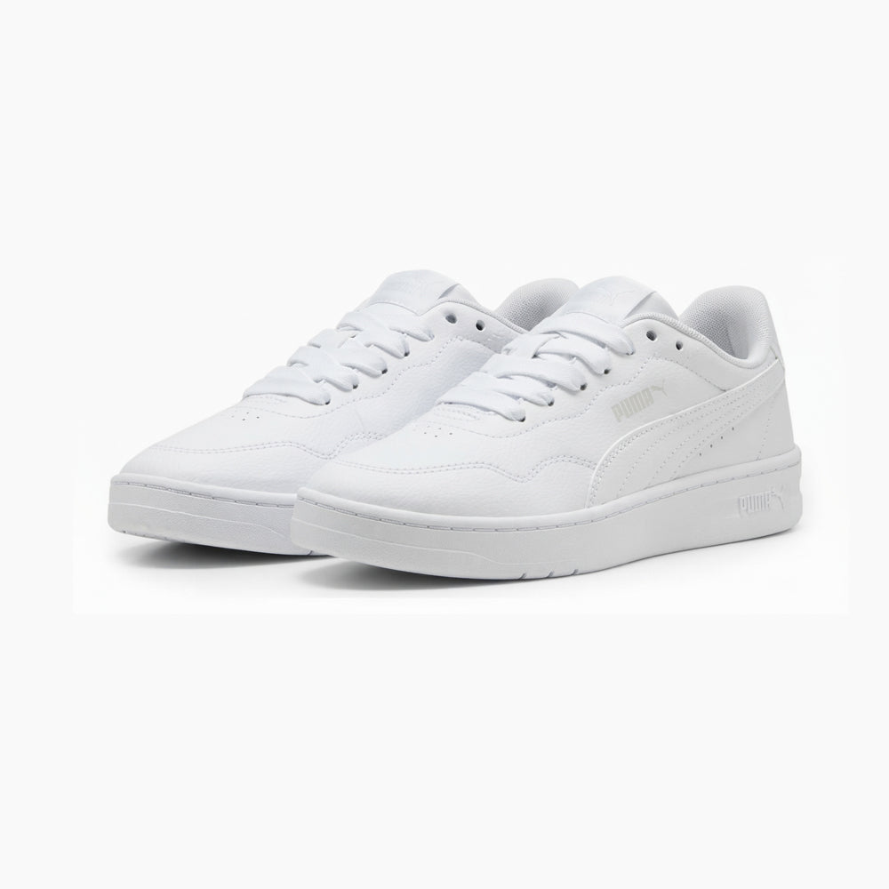 Tenis Casual Para Dama Puma Court Lally Jr Blanco Ab0701