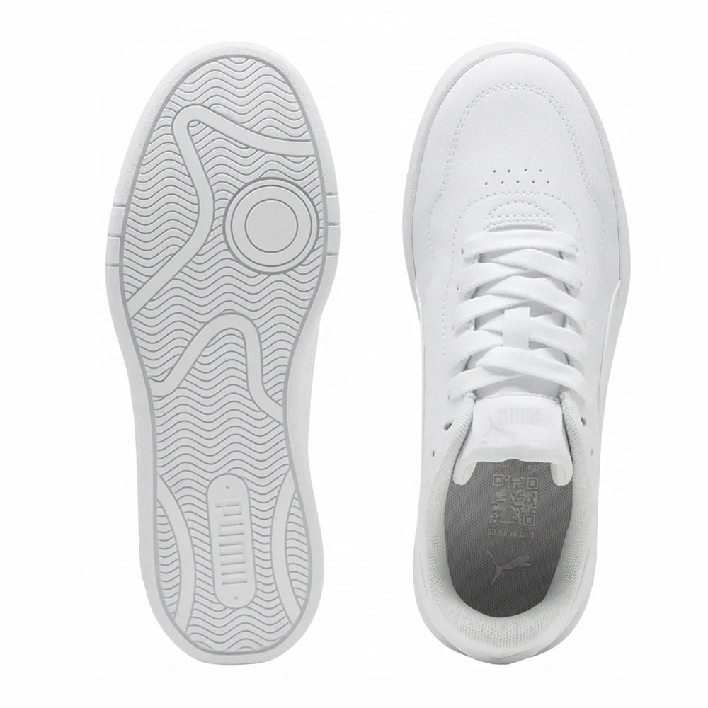 Tenis Casual Para Dama Puma Court Lally Jr Blanco Ab0701