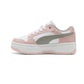 Tenis Casual Para Dama Puma Rebound Femme Low Blanco Rosa Pistache Ab0701