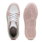 Tenis Casual Para Dama Puma Rebound Femme Low Blanco Rosa Pistache Ab0701
