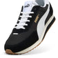 Tenis Casual Para Caballero Puma St Miller Rise Negro Blanco Ab0701