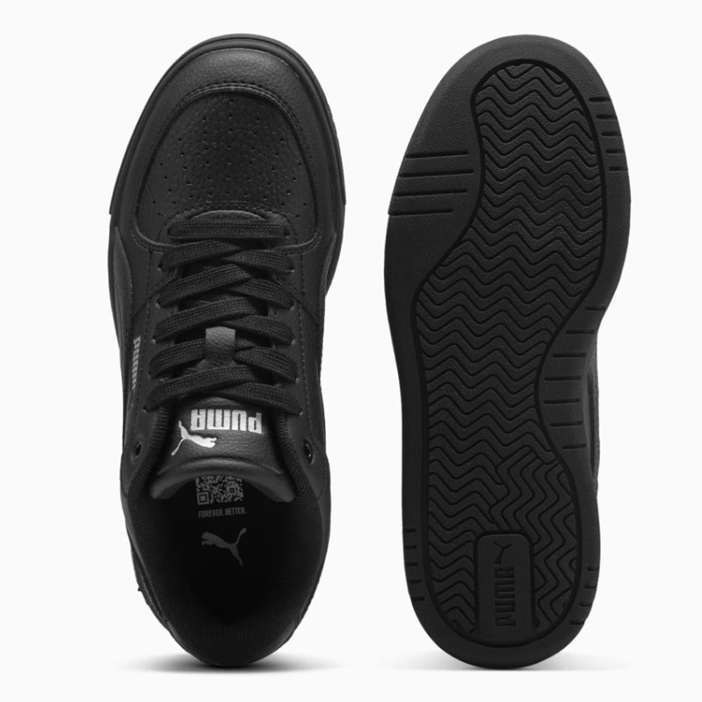 Tenis Casual Para Dama Puma Caven III Jr Negro Plata Ab0701