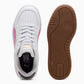 Tenis Casual Para Dama Puma Caven III Jr Blanco Malva Ab0701