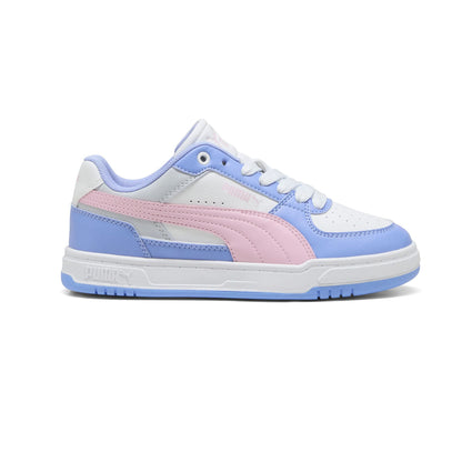 Tenis Casual Para Dama Puma Caven III Block Jr Lavanda Rosa Blanco Ab0701