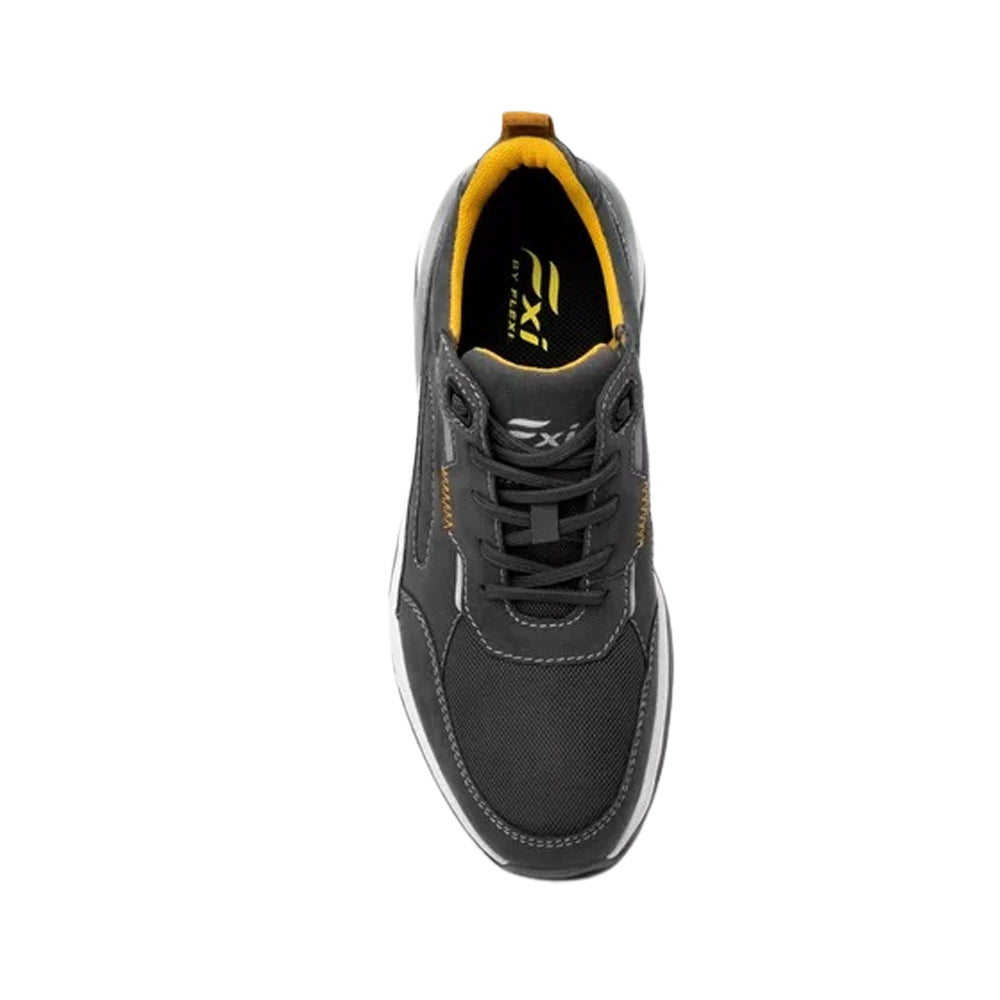 Sneaker Urbano Para Caballero Flexi 408801 Gris Ab0701