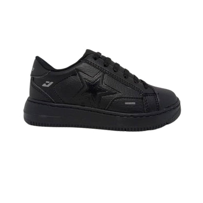Tenis Casual Para Dama Janlo 6024 Negro Ab0701