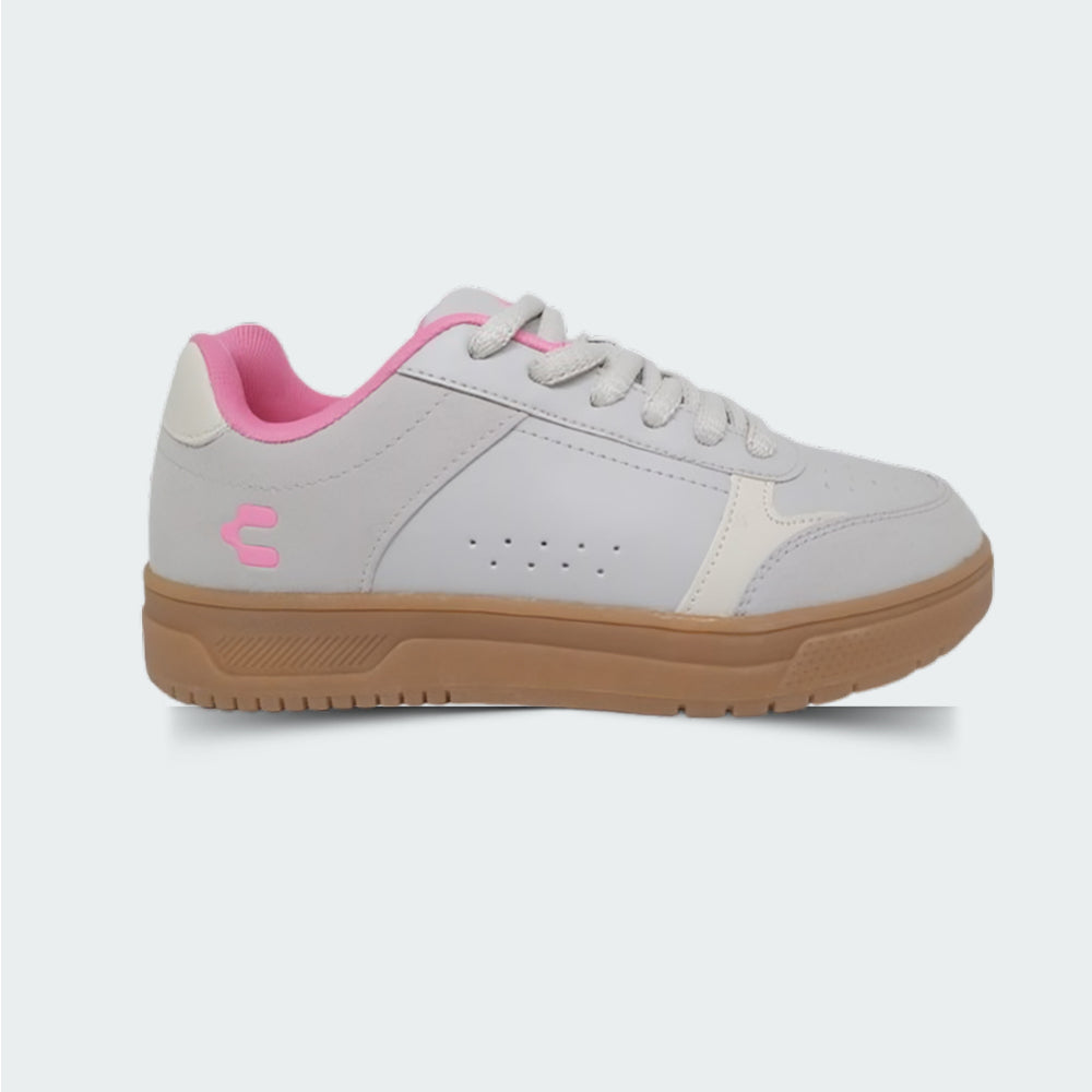 Tenis Casual Para Dama Charly 43164 Beige Coral Ab0701
